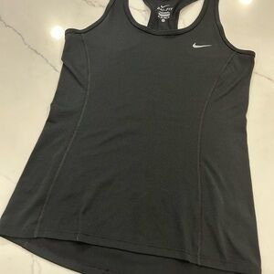 Nike Black Dri-Fit Tank Top with Racerback